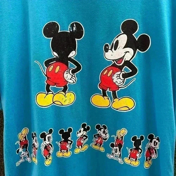 Vintage  Mickey Mouse T-shirt Large - Picture 4 of 5